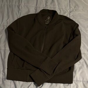 Women’s Black Move Theology Zip-Up, Size S